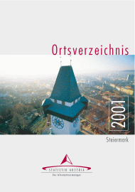 Vorschaubild zu 'Ortsverzeichnis 2001: Steiermark'
